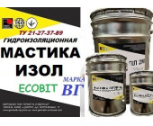 Мастика ИЗОЛ Ecobit марка ВГ ТУ 21-27-37—89 битумн